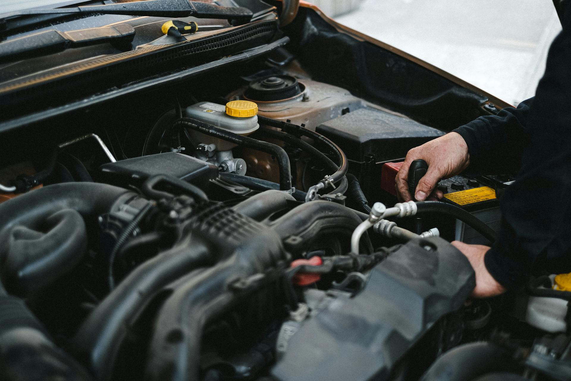 Car engine image